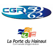 Logo du CGR 59/62 et de la Porte du Hainaut